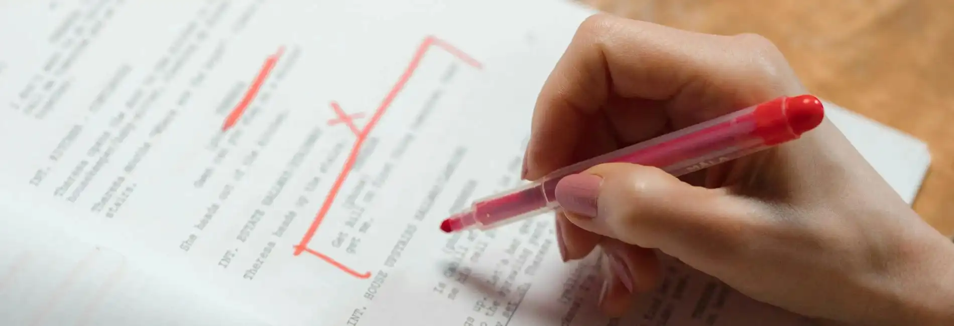 Professional Proofreading Services by native English editors at The Dissertation Solution
